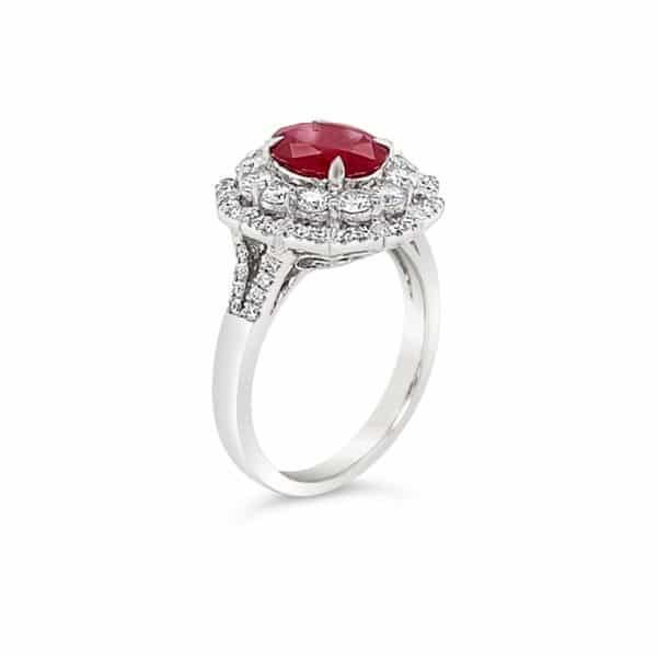 Ruby & Diamond Ring - Image 4