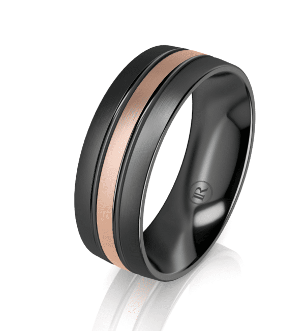 Zirconium Wedding Band