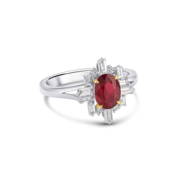Ruby & Diamond Ring - Image 2
