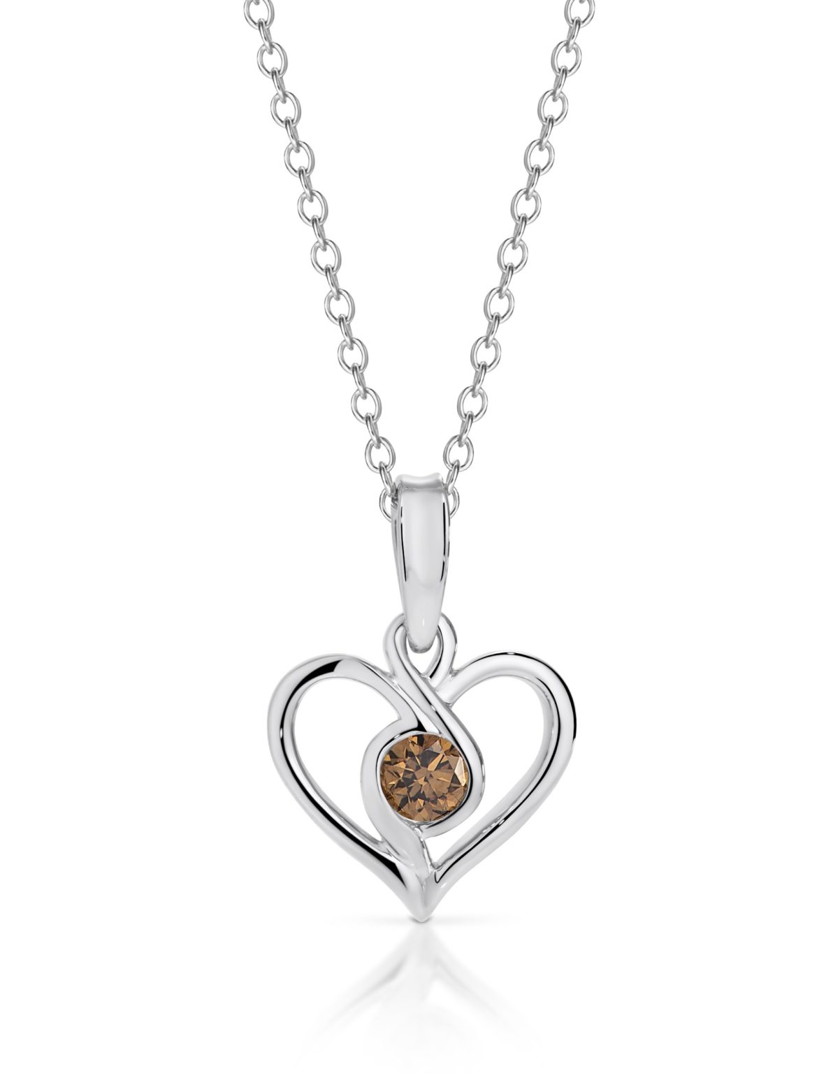 Australian Chocolate Diamond Pendant Argyle Jewellers