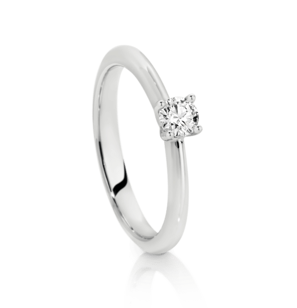 Australian Argyle Diamond Engagement Ring