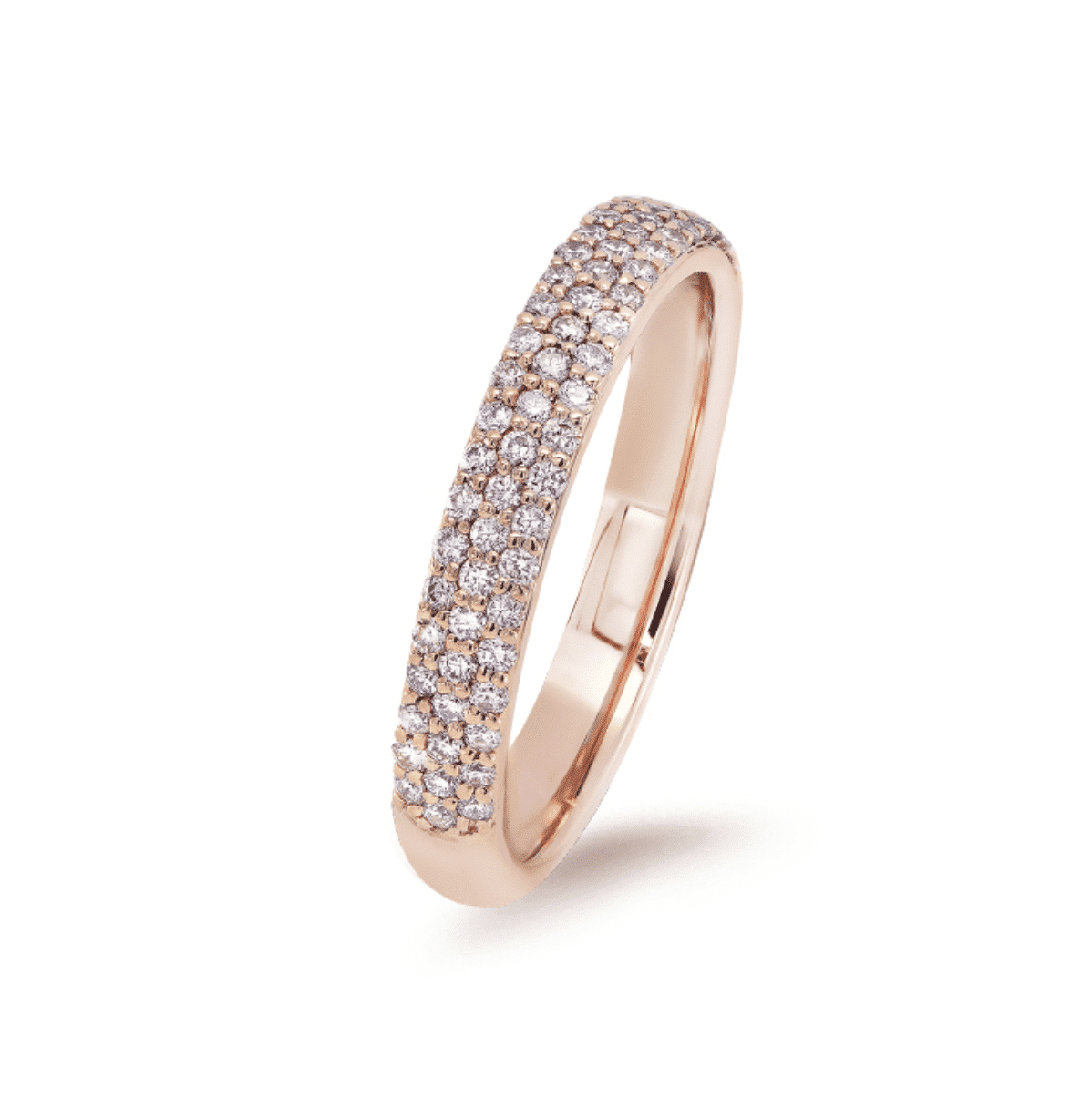 Australian Pink Diamond Wedding Band Argyle Jewellers