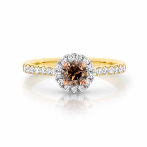 Australian Chocolate Diamond Ring