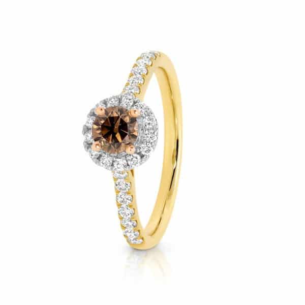Australian Chocolate Diamond Ring - Image 2