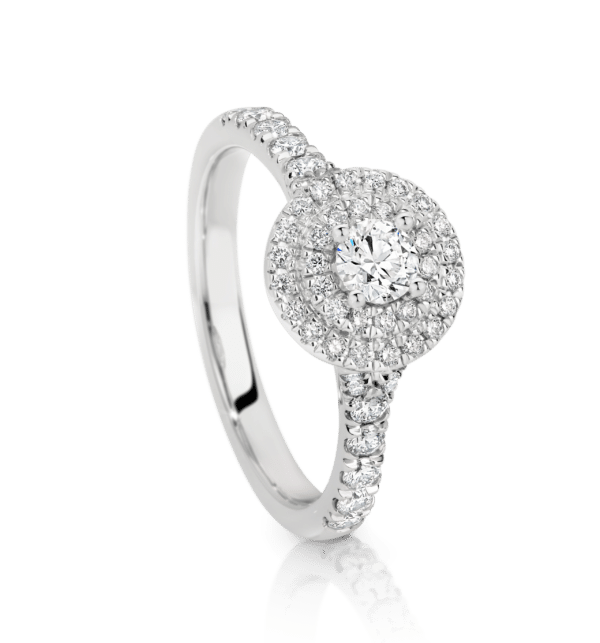 Australian Argyle Diamond Engagement Ring