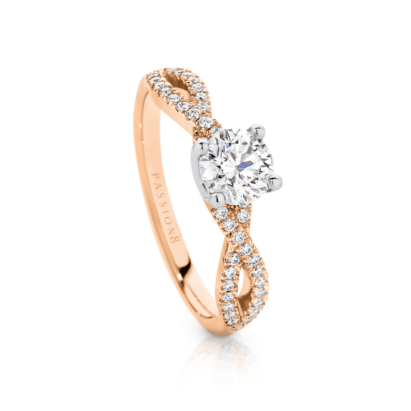 Passion8 Diamond Engagement Ring - Image 2