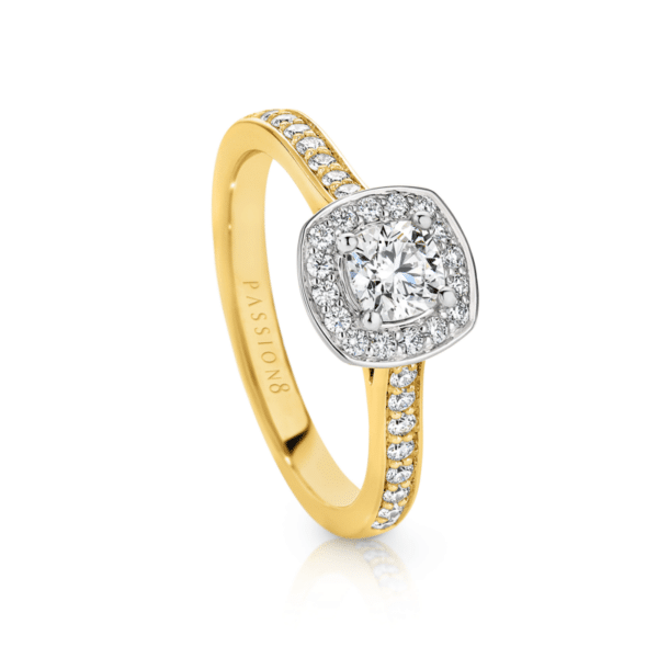 Passion8 Diamond Engagement Ring - Image 2