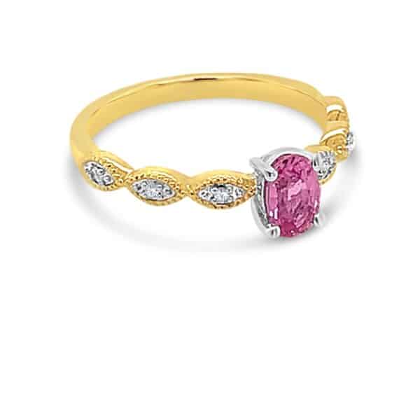 Sapphire & Diamond Ring - Image 3