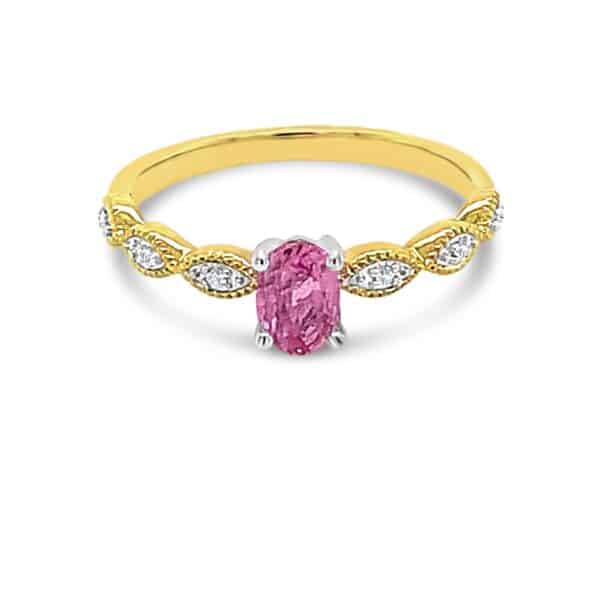 Sapphire & Diamond Ring - Image 2