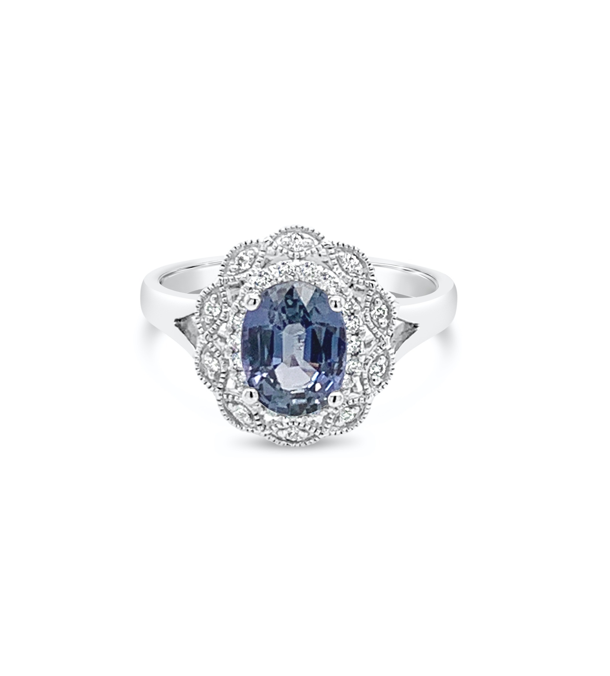 Ceylon Sapphire And Diamond Ring Argyle Jewellers