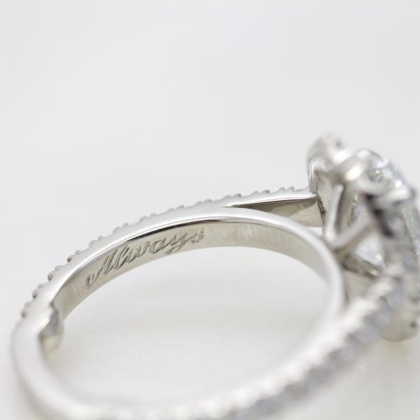 unique custom engagement ring