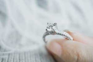 unique custom engagement ring head