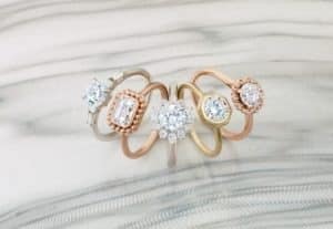 unique bridal ring set 1