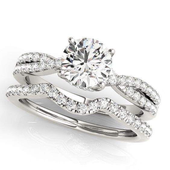unique bridal ring set