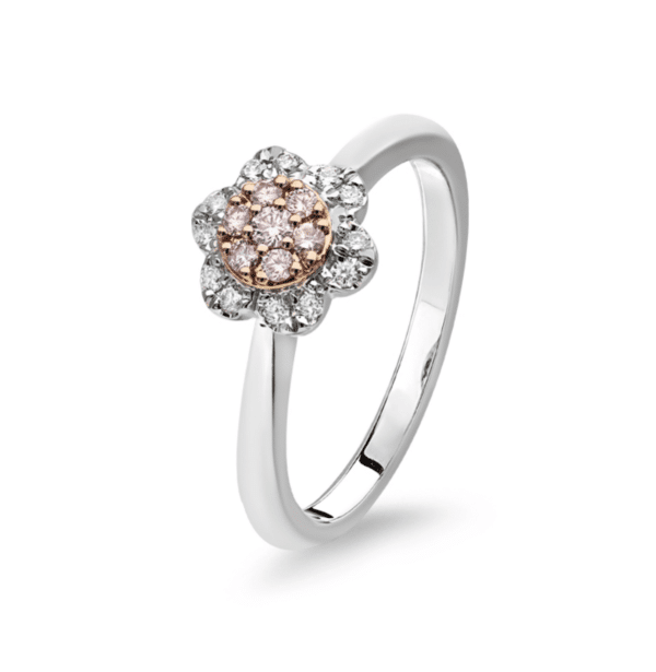 Australian Pink Diamond Ring