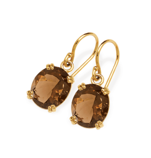 Smoky Quartz Earrings