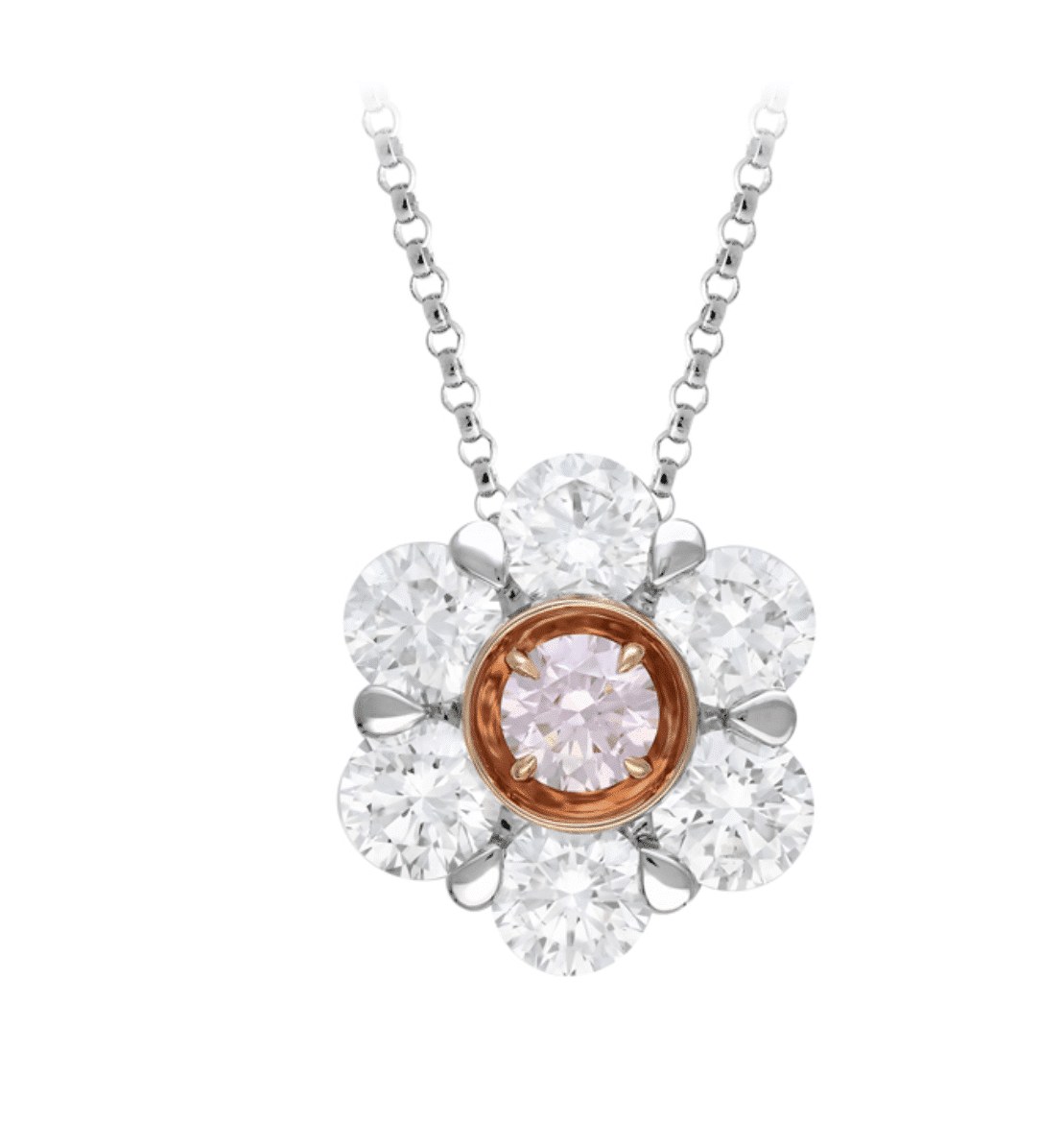 Australian Pink Diamond Pendant Argyle Jewellers