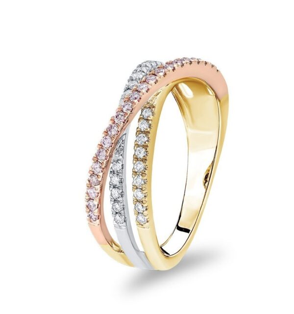 Australian Pink Diamond Ring