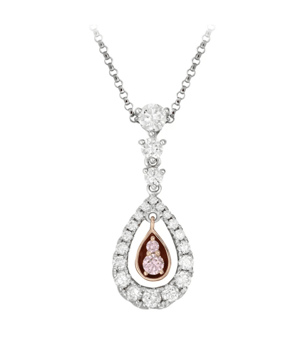 Australian Pink Diamond Pendant Argyle Jewellers