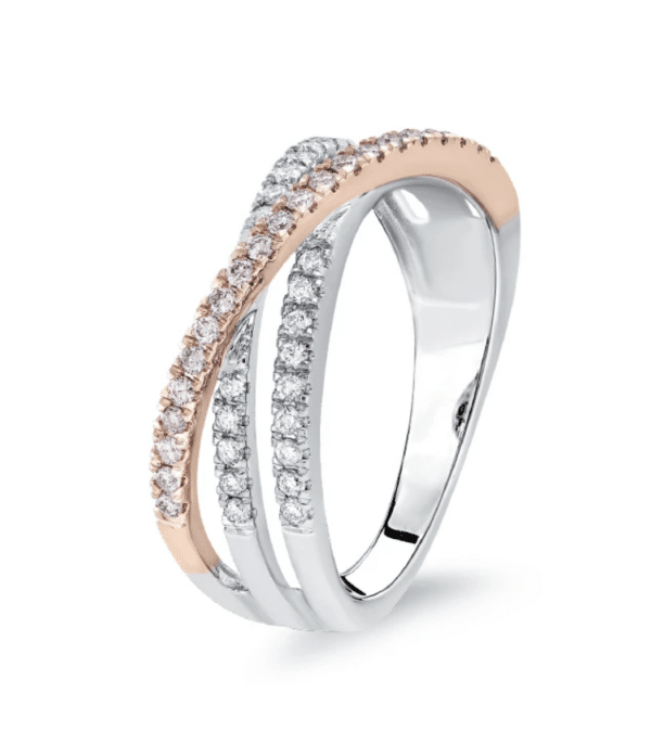 Australian Pink Diamond Ring