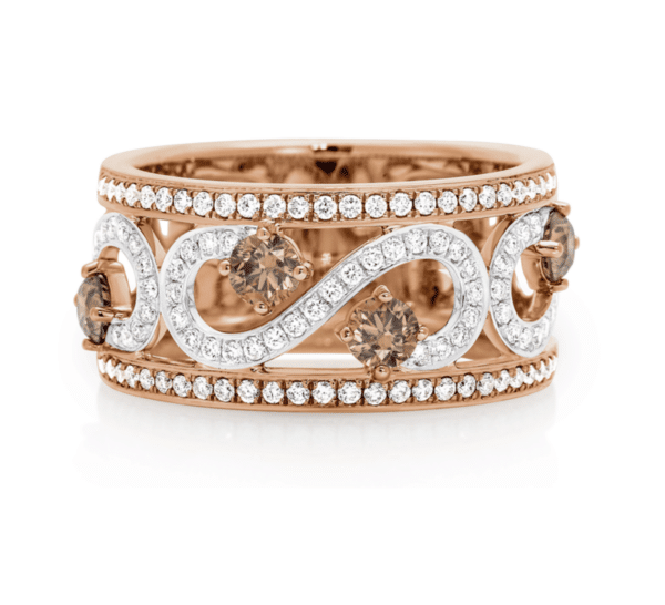 Australian Chocolate Diamond Ring