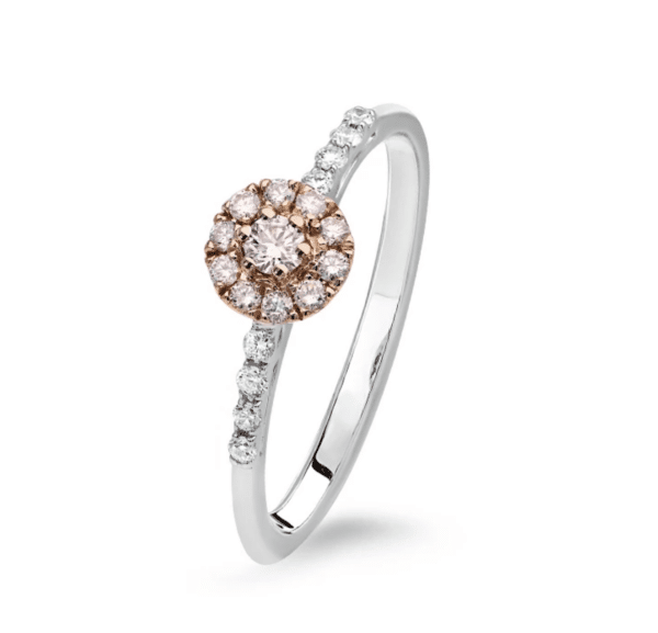 Australian Pink Diamond Ring