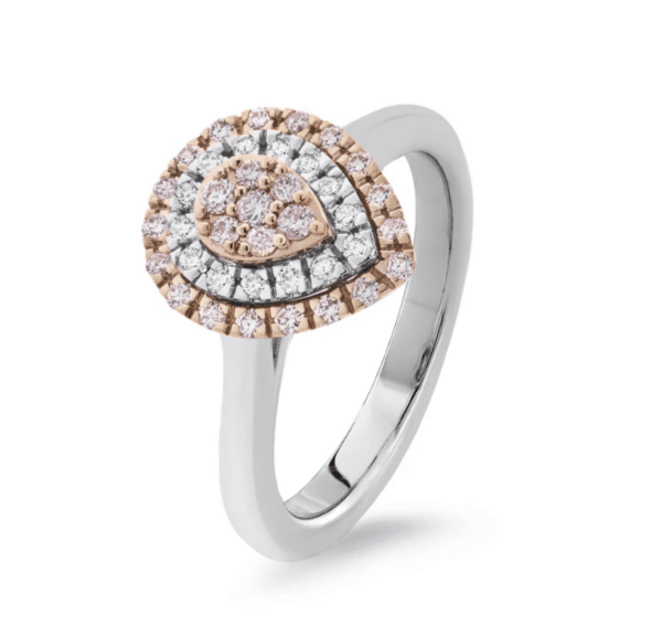 Australian Pink Diamond Ring