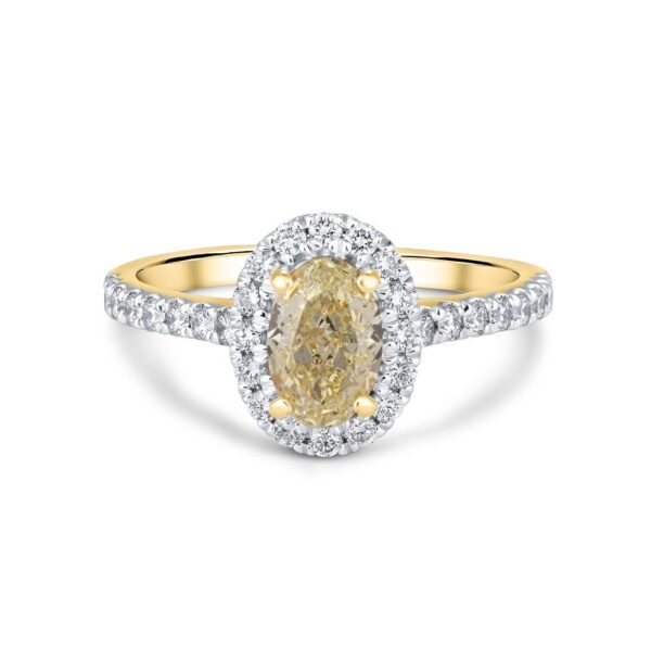 Yellow Diamond Ring