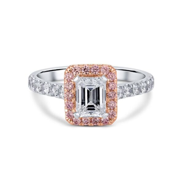 Australian Pink Diamond Ring