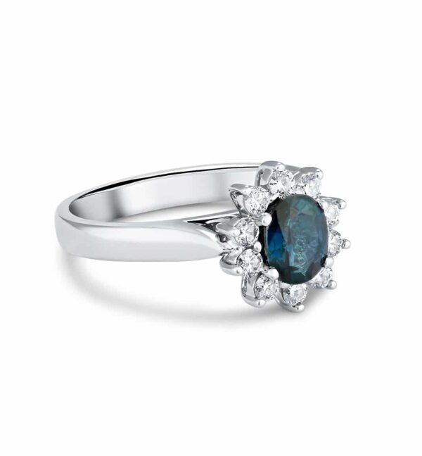 Sapphire & Diamond Ring - Image 3