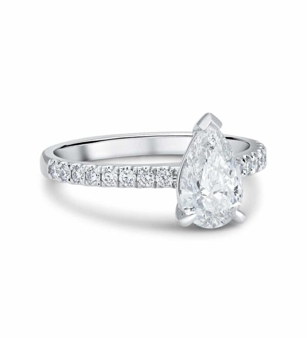Platinum Diamond Ring - Image 3