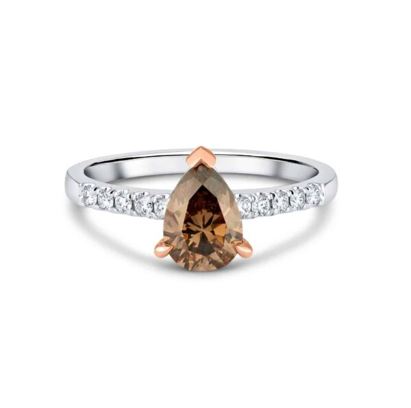 Australian Chocolate Diamond Ring