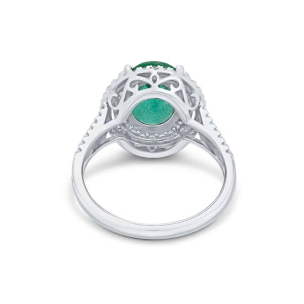 Emerald & Diamond Ring - Image 4