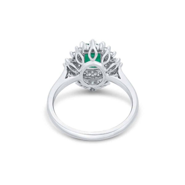 Emerald & Diamond Ring - Image 4