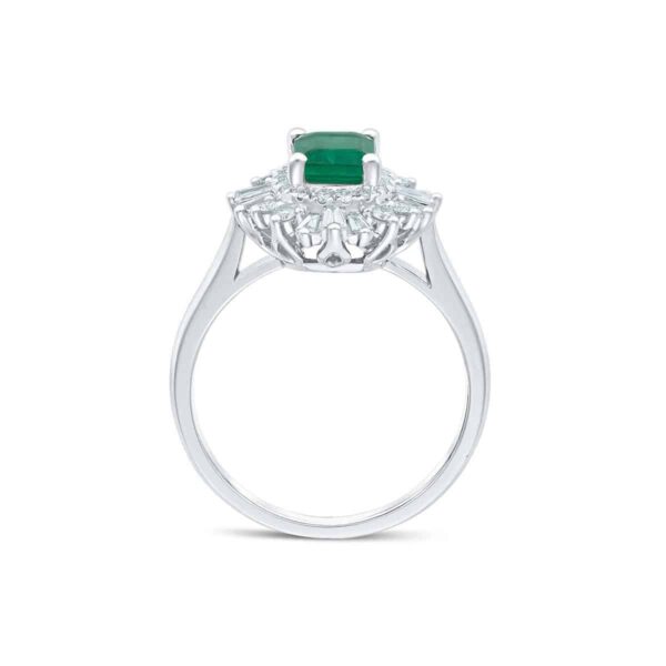 Emerald & Diamond Ring - Image 3