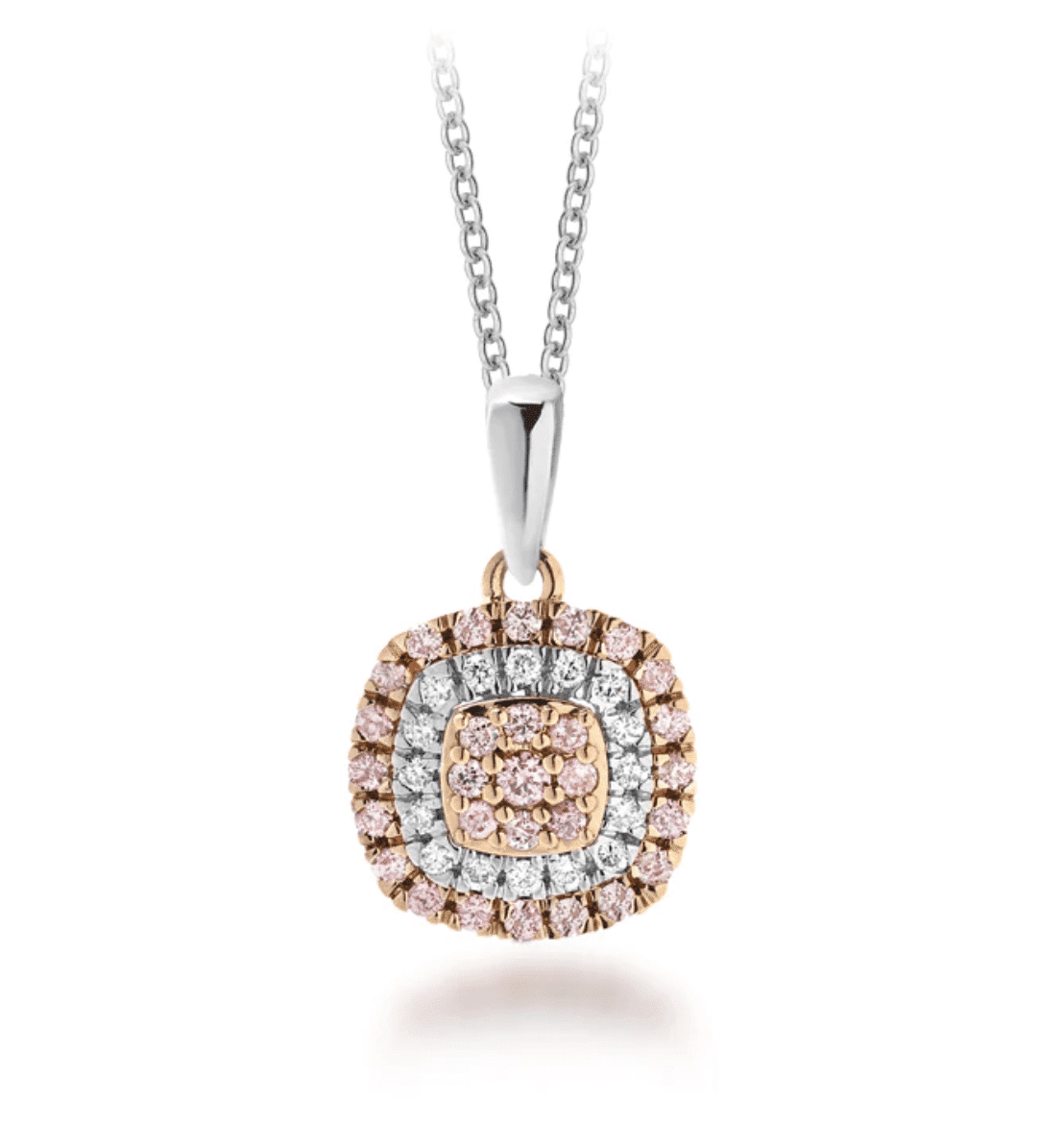 Australian Pink Diamond Pendant - Argyle Jewellers