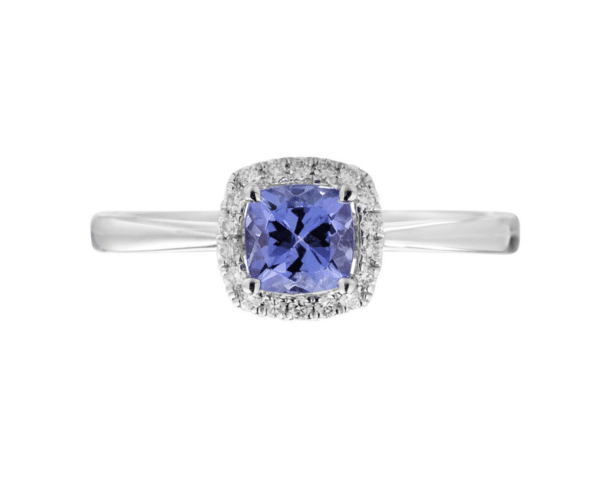 Tanzanite & Diamond Ring