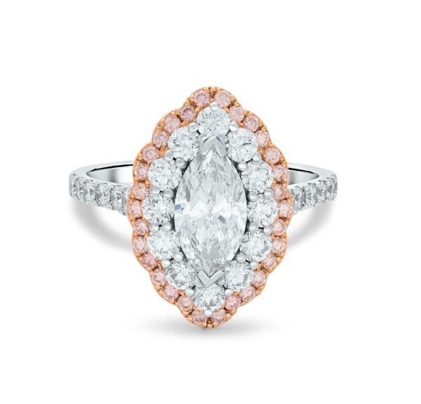 Australian Pink Diamond Ring