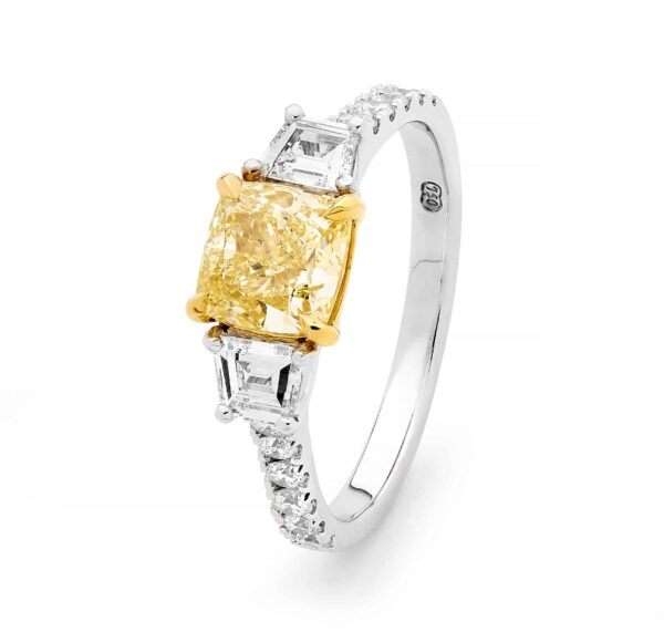 Yellow Diamond Ring