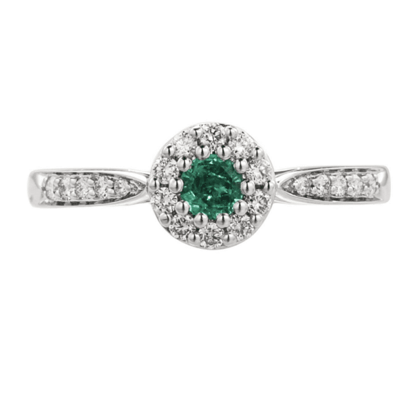 Emerald & Diamond Ring
