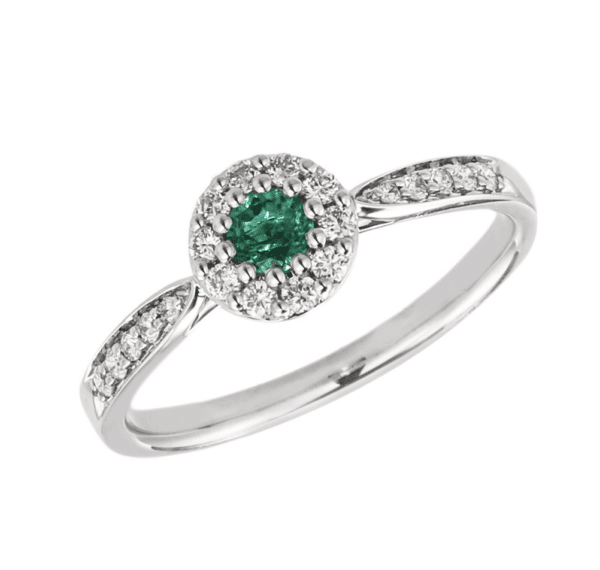 Emerald & Diamond Ring - Image 2