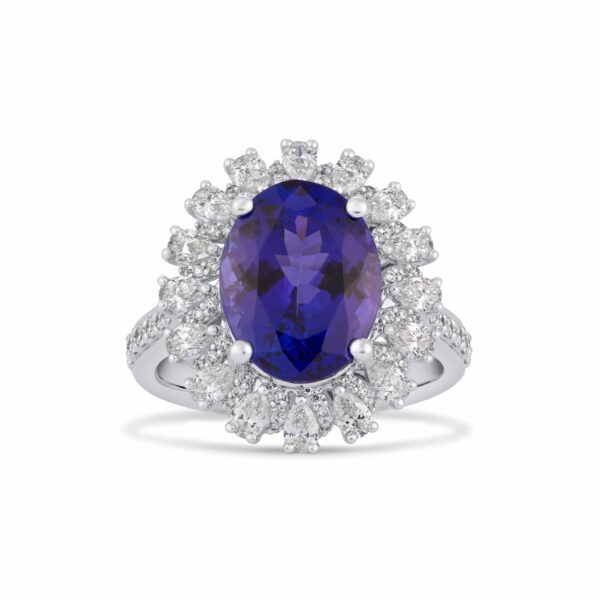 Tanzanite & Diamond Ring