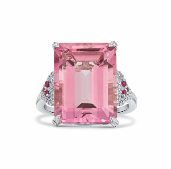 Pink Tourmaline Ring