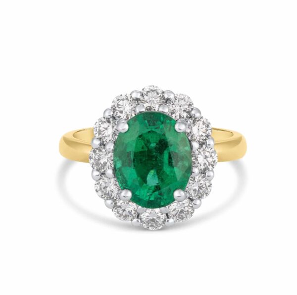 Emerald & Diamond Ring