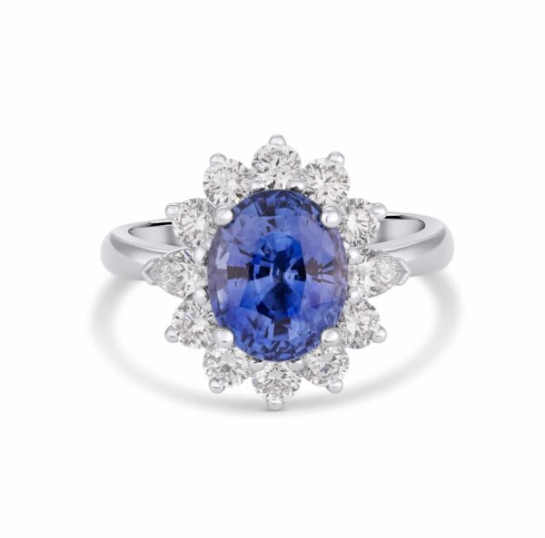Sapphire & Diamond Ring