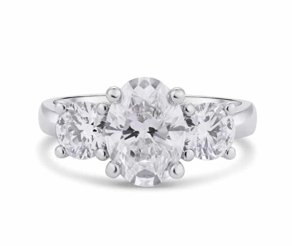 Laboratory-Grown Diamond Ring