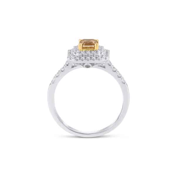 Champagne Diamond Ring - Image 4
