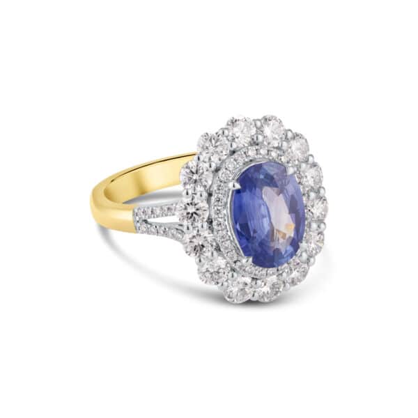 Sapphire & Diamond Ring - Image 4