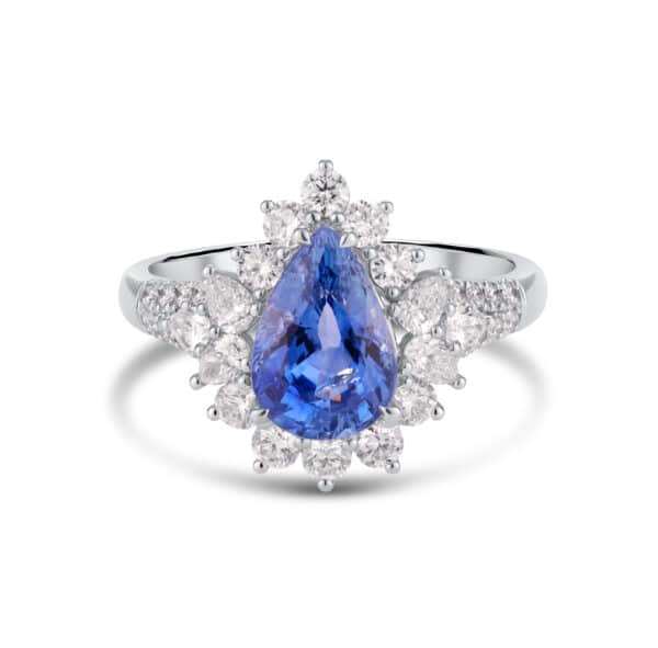 Sapphire & Diamond Ring