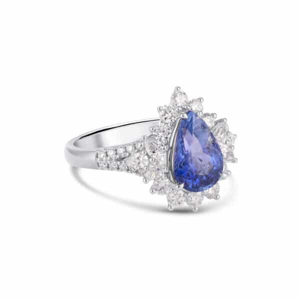 Sapphire & Diamond Ring - Image 2